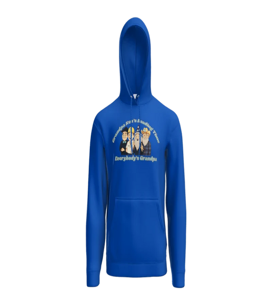 Grandpa Ken's Official Reading Time Hoodie Adult and Kiddo Sizes