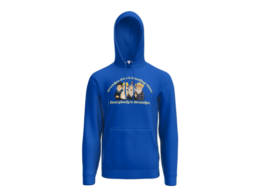 Grandpa Ken's Official Reading Time Hoodie Adult and Kiddo Sizes